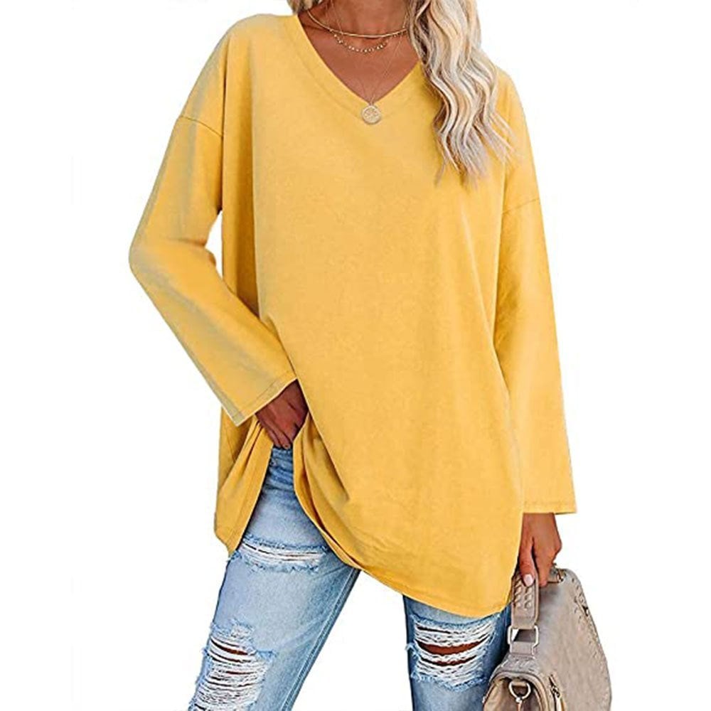 Amira's V-Neck Knit Top