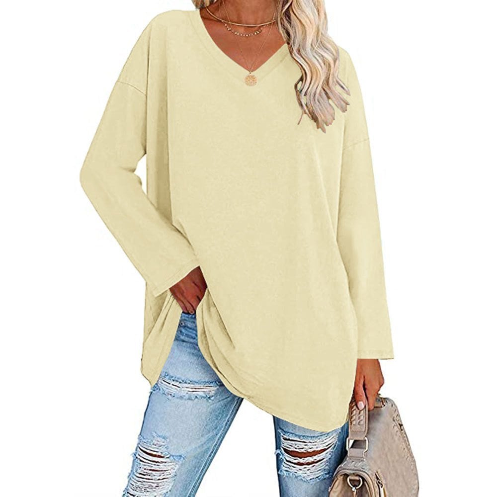 Amira's V-Neck Knit Top