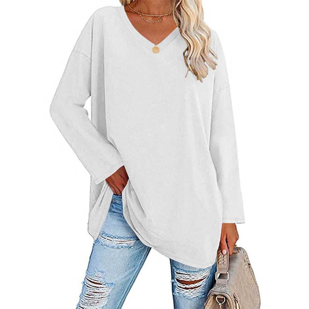 Amira's V-Neck Knit Top