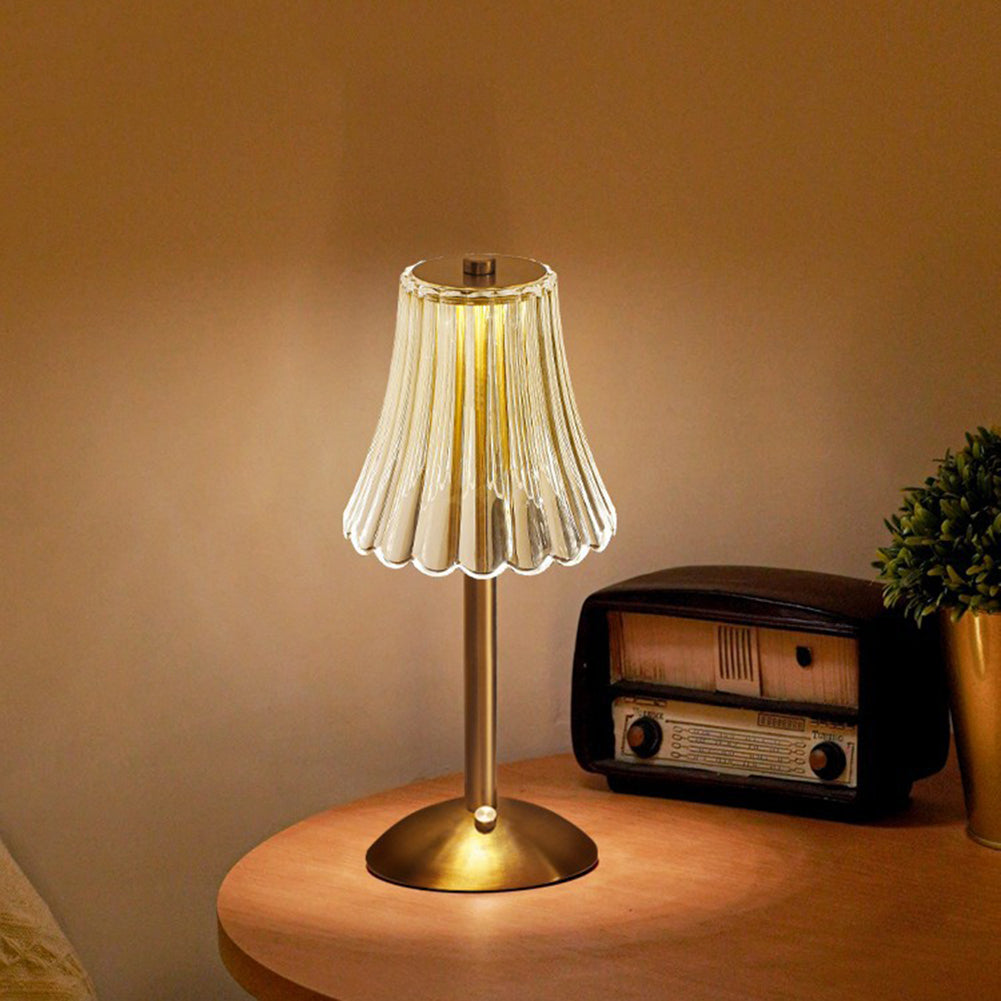 Brilliance - USB-Aufladbare LED Retro Tischlampe