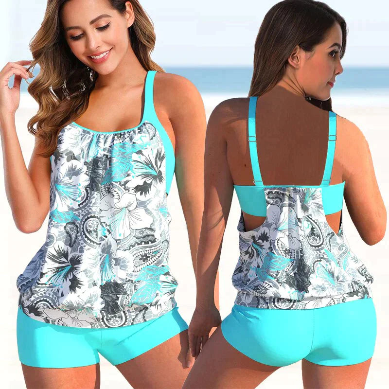 Meta - Stylisches 2-teiliges Tankini-Set