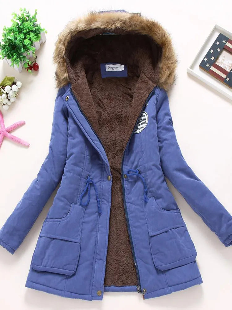 Lennon - Herbst- und Winterjacke aus Baumwolle für Damen