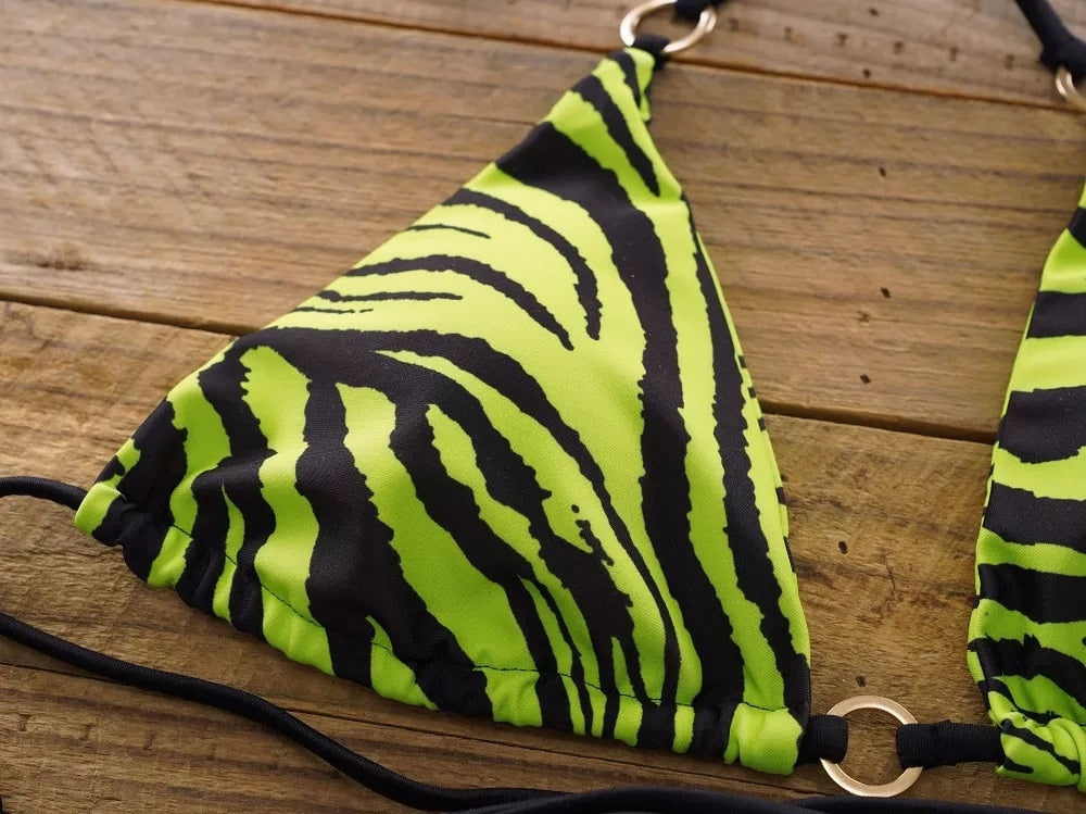 Christine - Mit Zebra-Druck Bikini