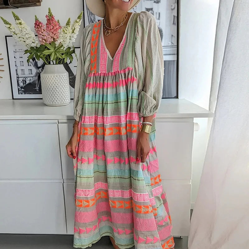 Emma - Buntes Kleid für den Sommer