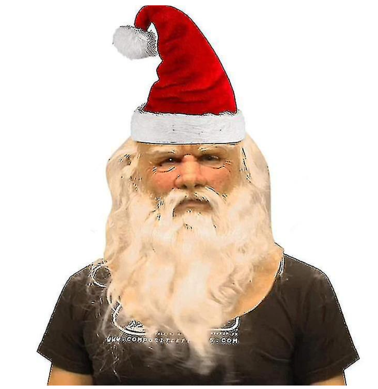 Christams Maske Weihnachtsmann Vollkopf Latex Maske Gesicht Menschliche Maske Cosplay