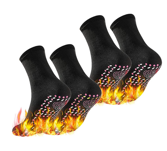 Tourmaline Acupressure Self Heating Shaping Socks, Thermal Socks For Unisex Winter Self-heating Socks For Men Women, Promote Blood Circulation, For Ou