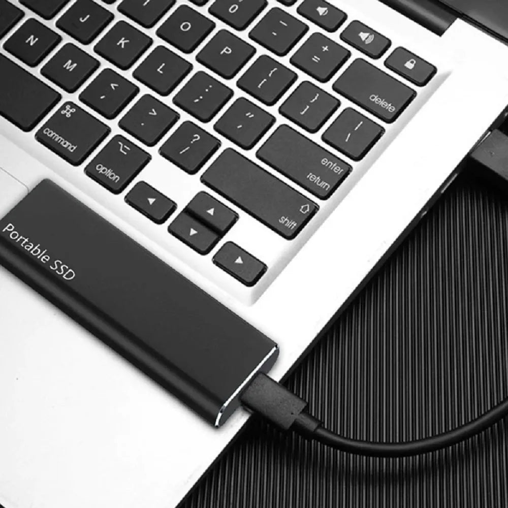 DataVault - Ultra dünne 4 TB Externe Festplatte | USB-C Harddisk