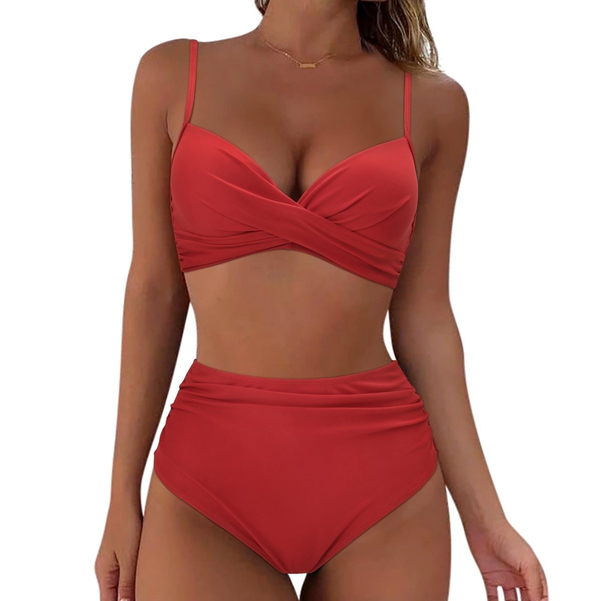 Thekla - Bikini-Set mit Hohe Taille-Hose