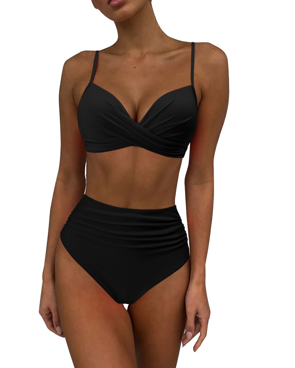 Thekla - Bikini-Set mit Hohe Taille-Hose