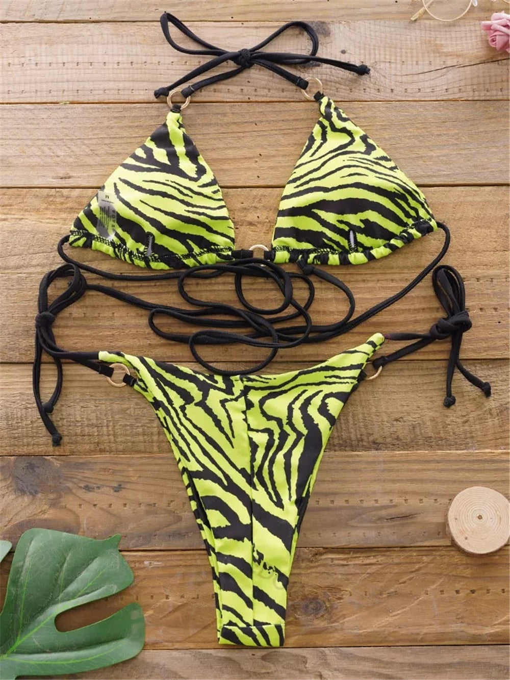 Christine - Mit Zebra-Druck Bikini