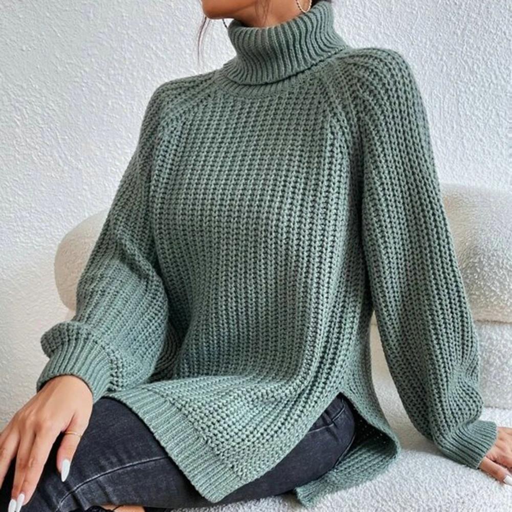 Sylveria - Stilvoller Rollkragenpullover aus Baumwolle