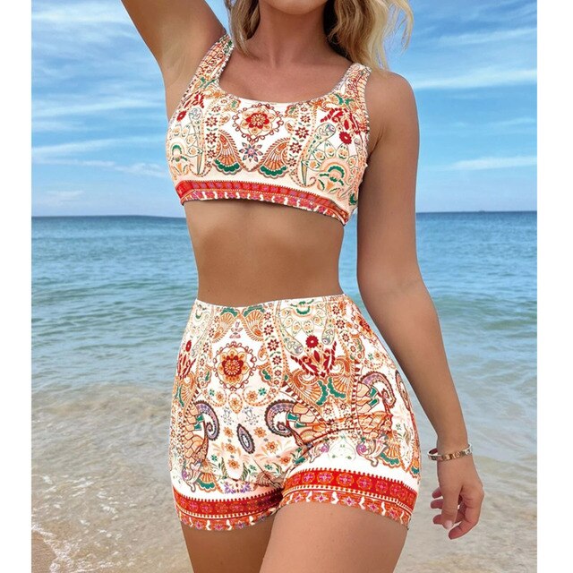 Agnes - Tankini-Sets mit Sommermotiven