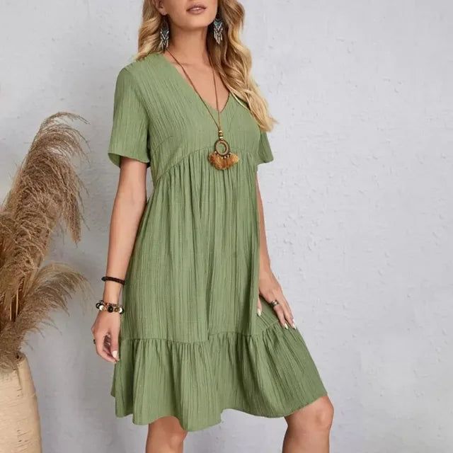 Valerie - Elegantes Boho Kleid