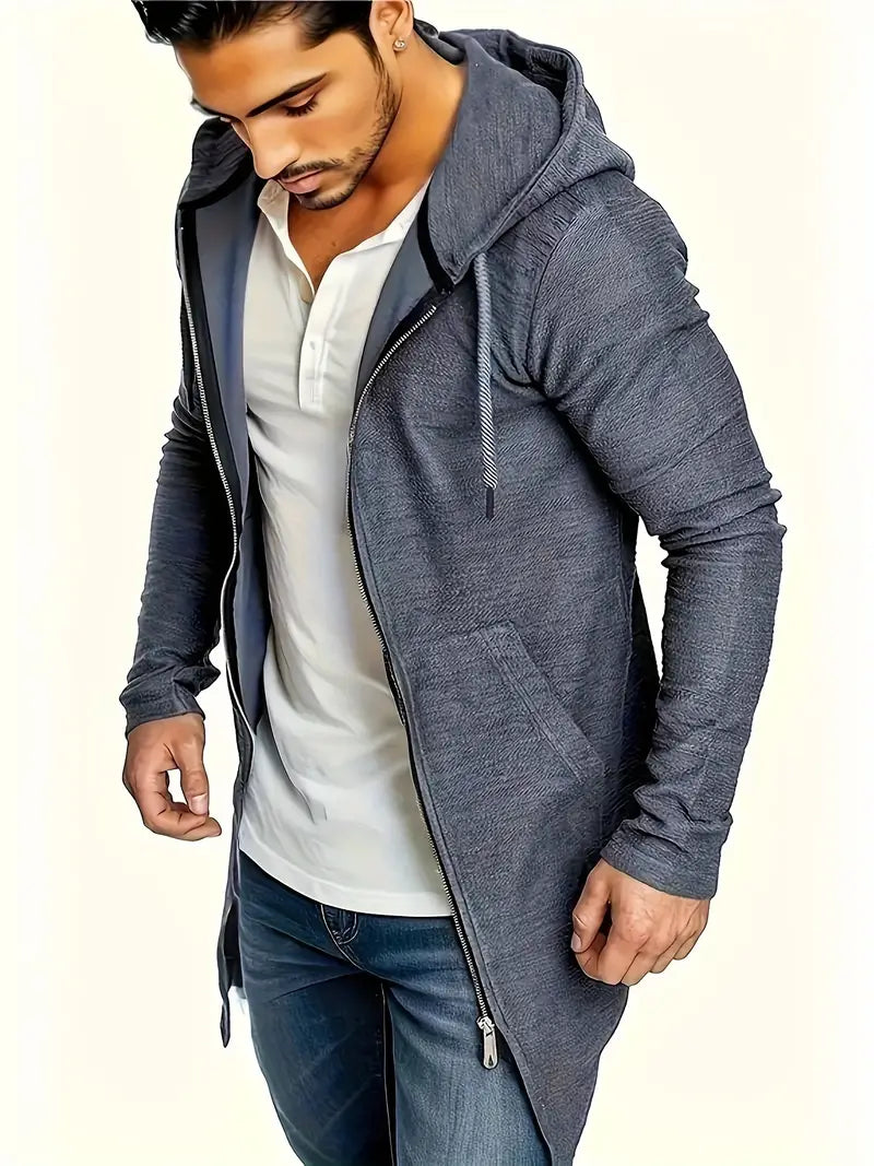 Hubert - Herren Swallowtail Hoodie-Jacke