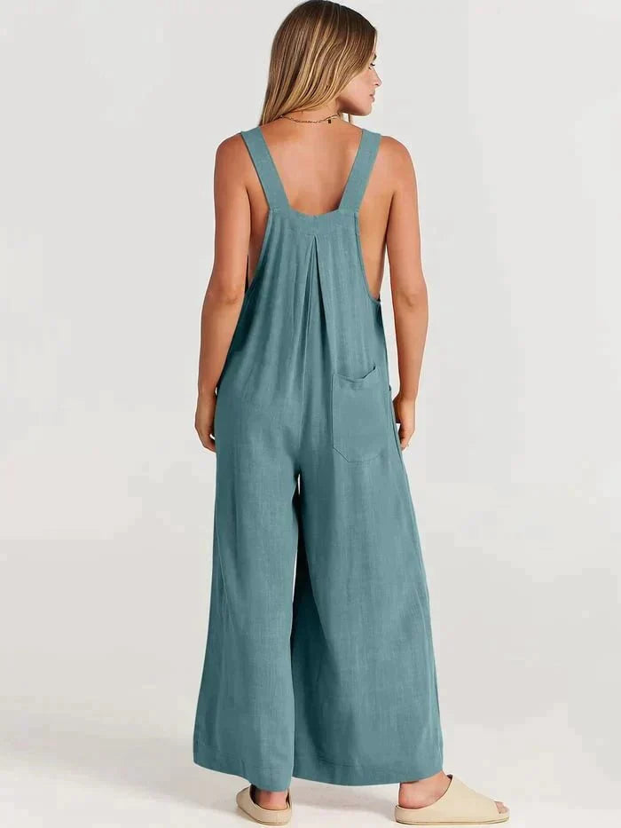 Elha's BreezyChic Weitgeschnittener Jumpsuit