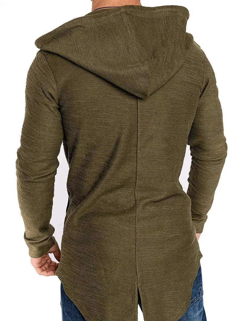 Hubert - Herren Swallowtail Hoodie-Jacke