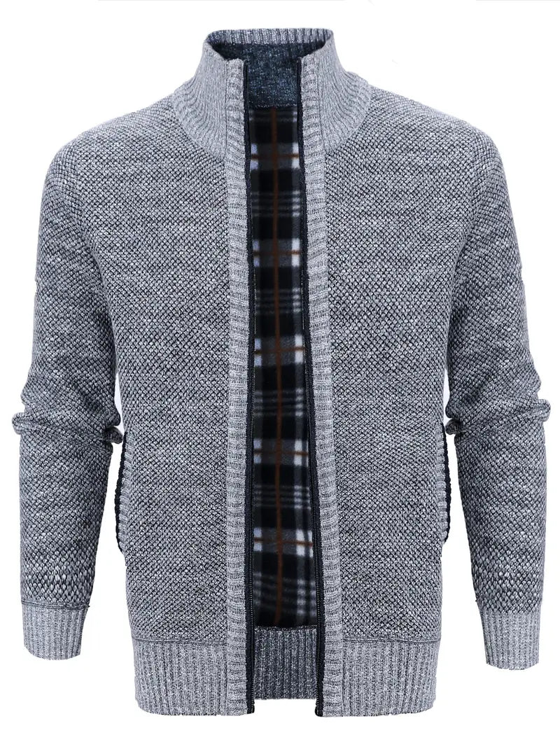 Siegfried - Herren Cardigan mit Lapel-Kragen