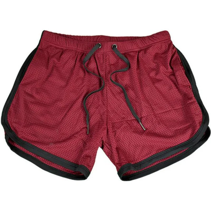 Dennis - Sport Stil Kaki Bedruckte Herren Strakke Schwimmhose