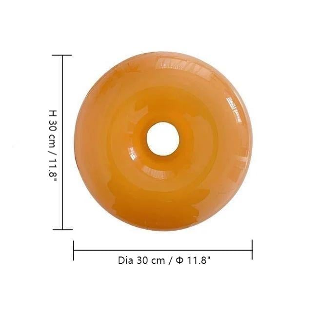 Das Original Bauhaus Donut Wand - und Tischlampe - Nolara