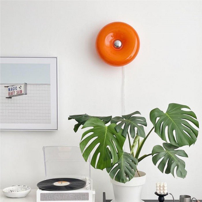 Das Original Bauhaus Donut Wand - und Tischlampe - Nolara