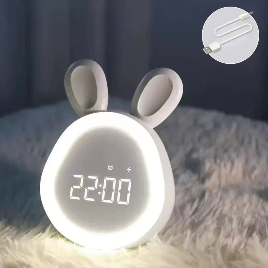 Das Original GlowBun - Helligkeit Einstellung Wecker und Lichtlampe - Nolara