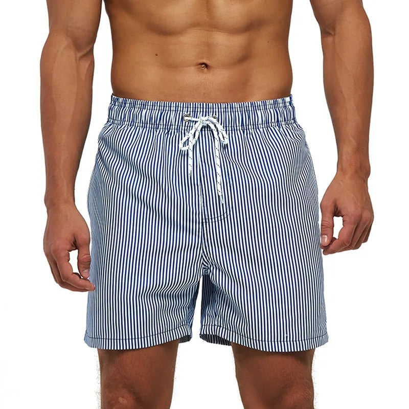 Rafael - Atmungsaktive Herren Badeshorts mit Funky Print