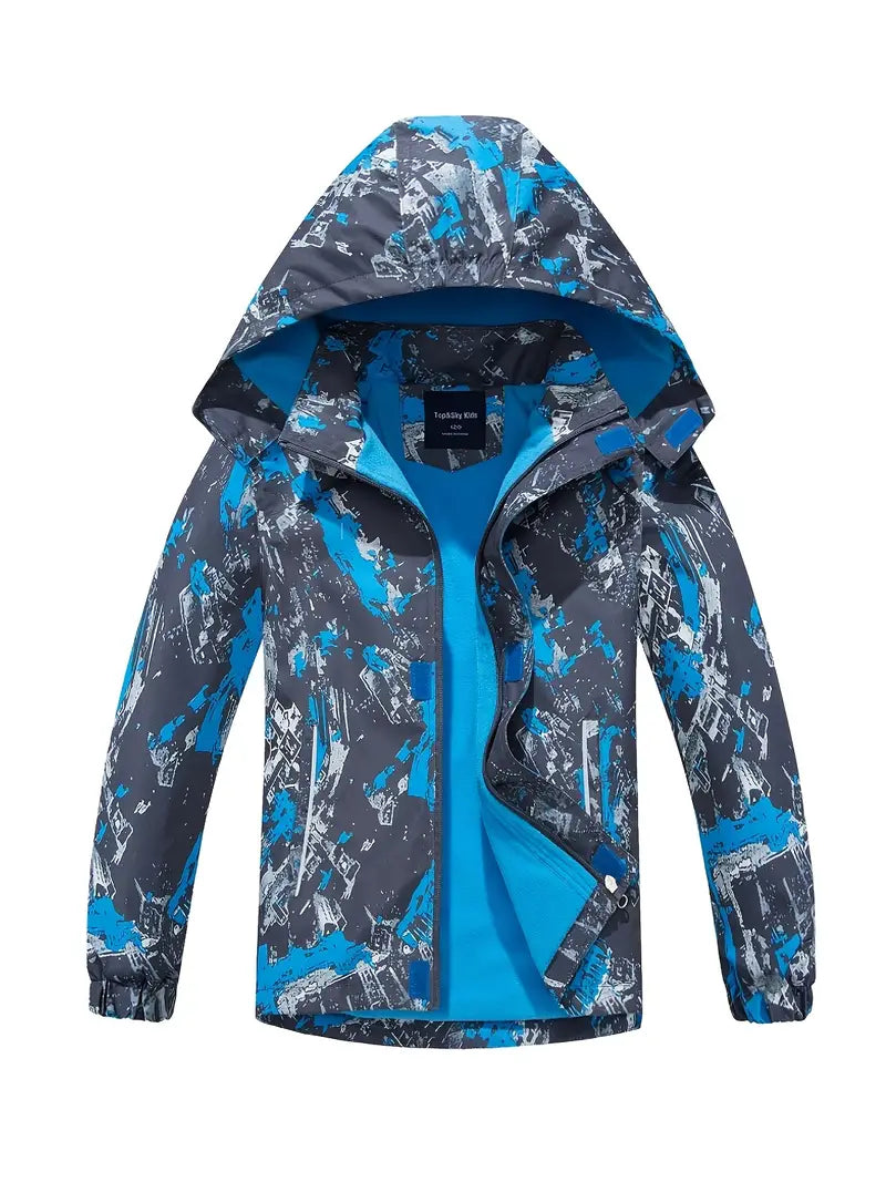 Julian - Jungen Windbreaker mit Kapuze