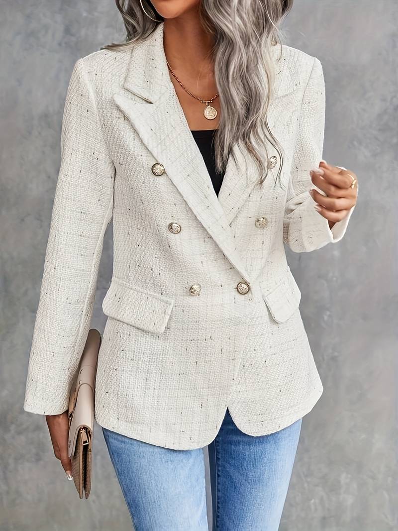 Brunhilde – Langärmliger Blazer mit Reverskragen