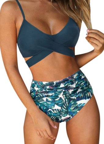 Rania - Dein ideales Strandoutfit Bikini mit Hoher Taille