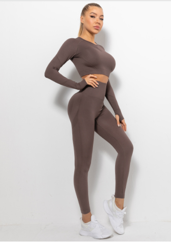 Adelinde - Formende Sport-Leggings mit hohem Bund und Oberteil Set