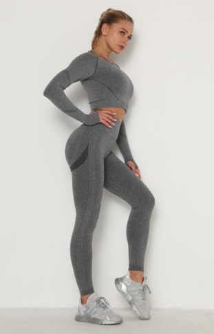 Adelinde - Formende Sport-Leggings mit hohem Bund und Oberteil Set