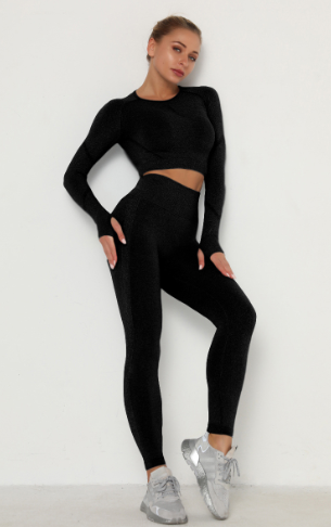 Adelinde - Formende Sport-Leggings mit hohem Bund und Oberteil Set