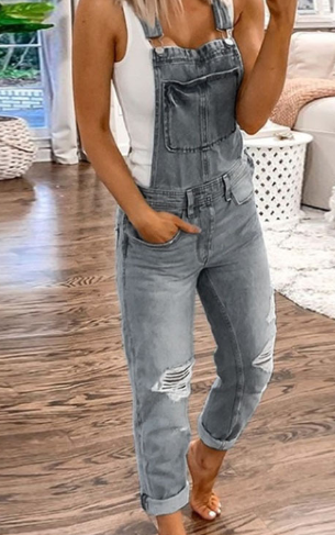 Paisleigh - Overall aus Denim Sommeroverall für Damen