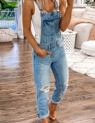 Paisleigh - Overall aus Denim Sommeroverall für Damen