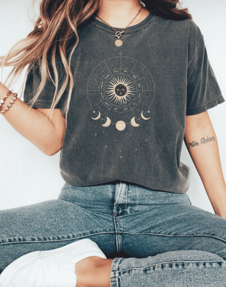 Constellation - Astronomie gestaltetes Shirt