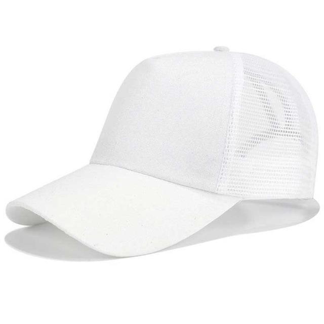 Praktische Baseball Cap für Pferdeschwanz - Damenkappe