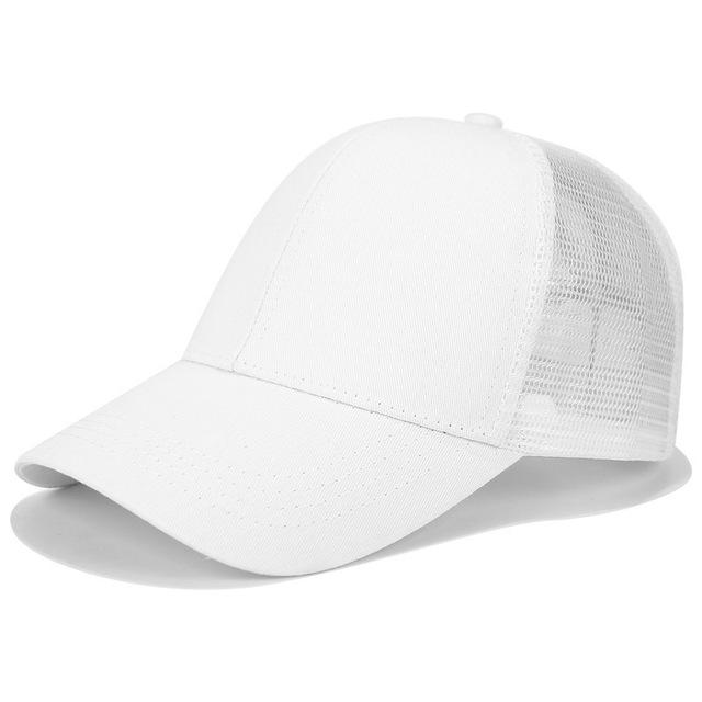 Praktische Baseball Cap für Pferdeschwanz - Damenkappe