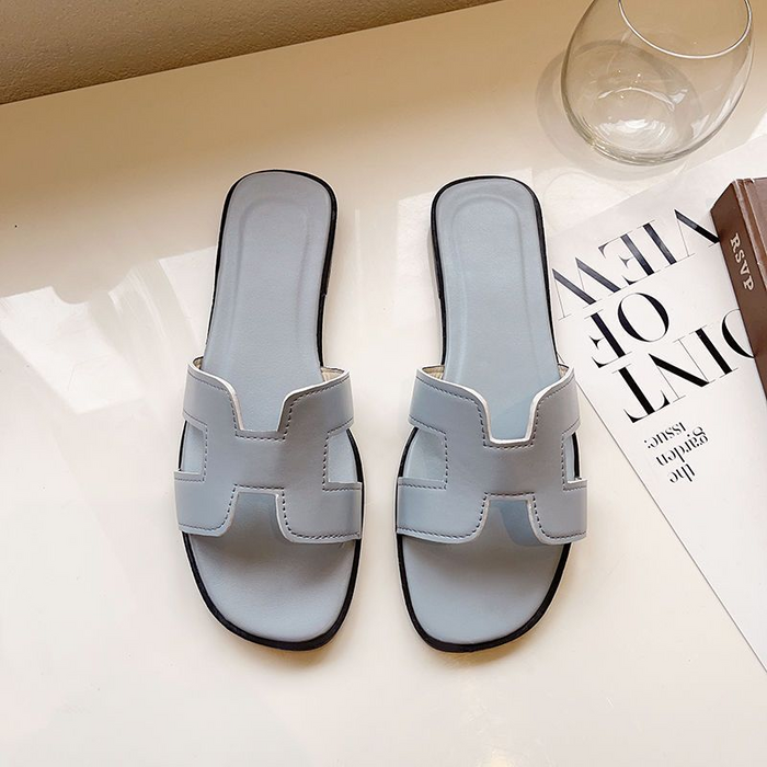 Maria | Stilvolle H-Profil-Sandalen aus Leder