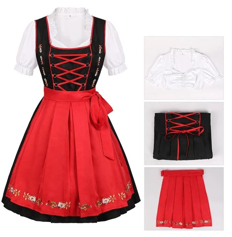 Mathilda - Damen Oktoberfest Tracht mit Stickerei