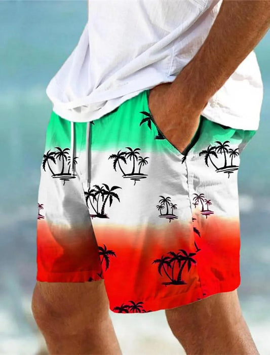 Arne - Bequeme Badeshorts mit Print