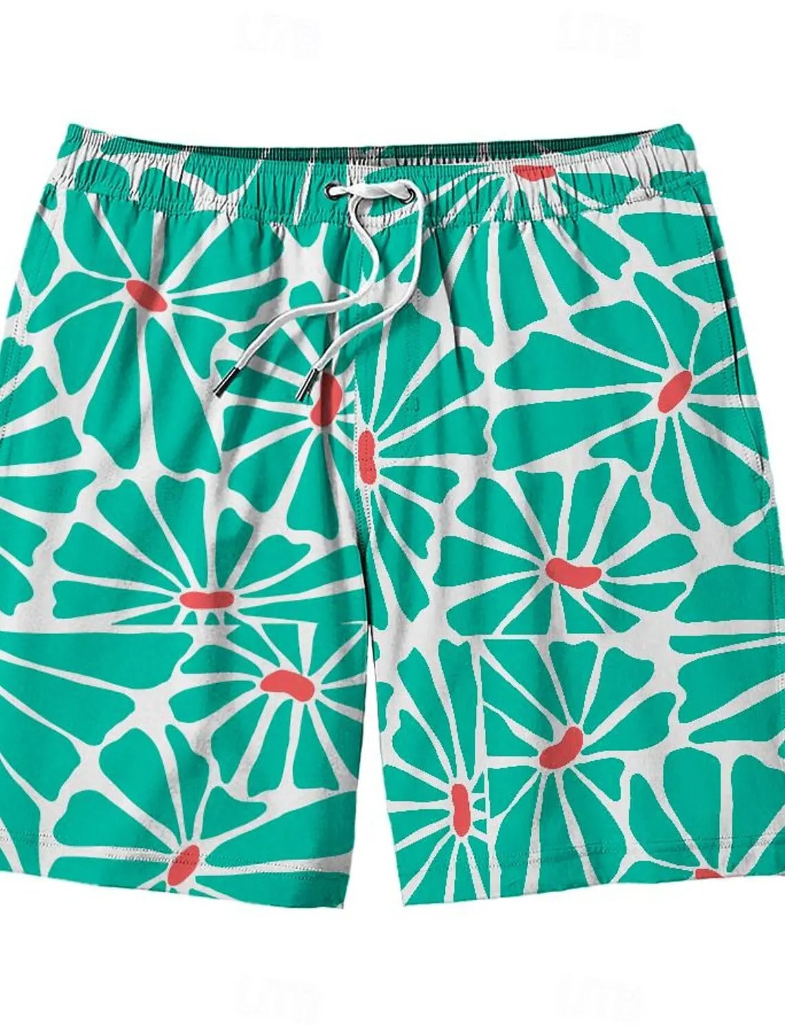 Clemens - Leichte Badeshorts mit Blumenprint