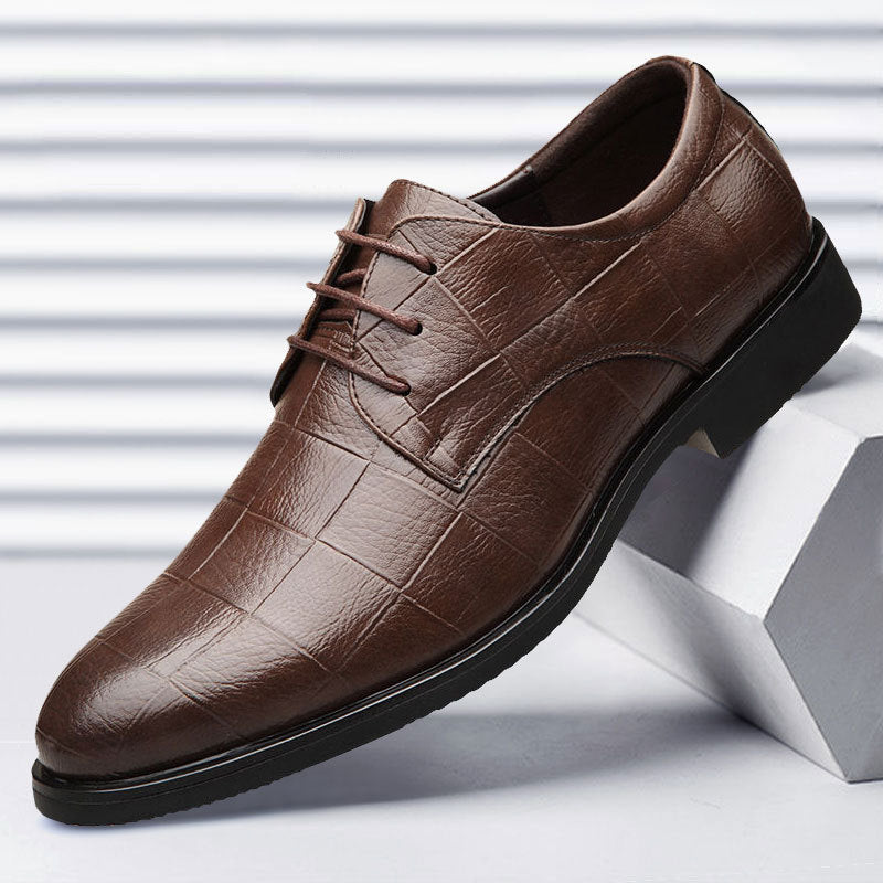 Matteo - Business-Stil atmungsaktive Mesh-Schuhe mit weichem Absatz