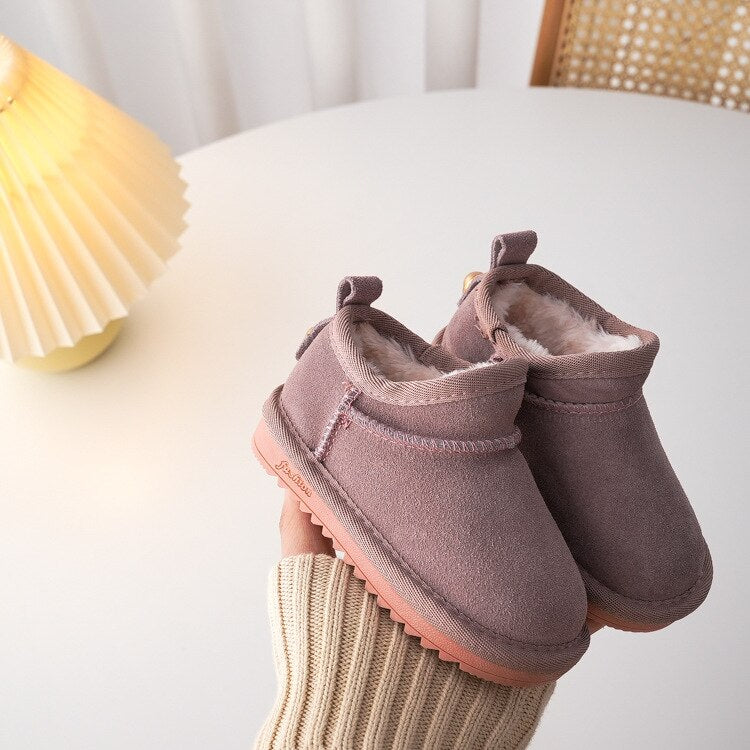 Anna - Samtig-warme Kinderstiefel