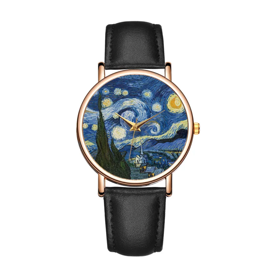 Melina - Stylische Uhr in einzigartigem Van Gogh Design