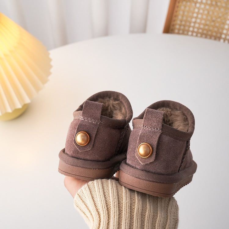 Anna - Samtig-warme Kinderstiefel