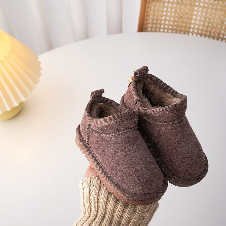 Anna - Samtig-warme Kinderstiefel