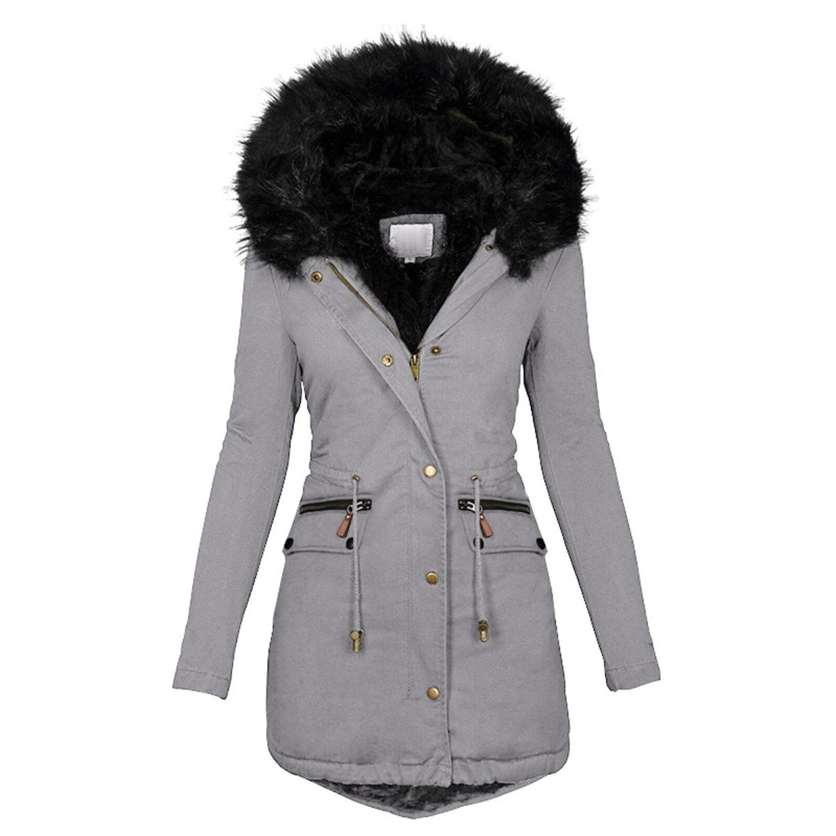 Marith™ Warme Winterjas voor Dames - Wavess