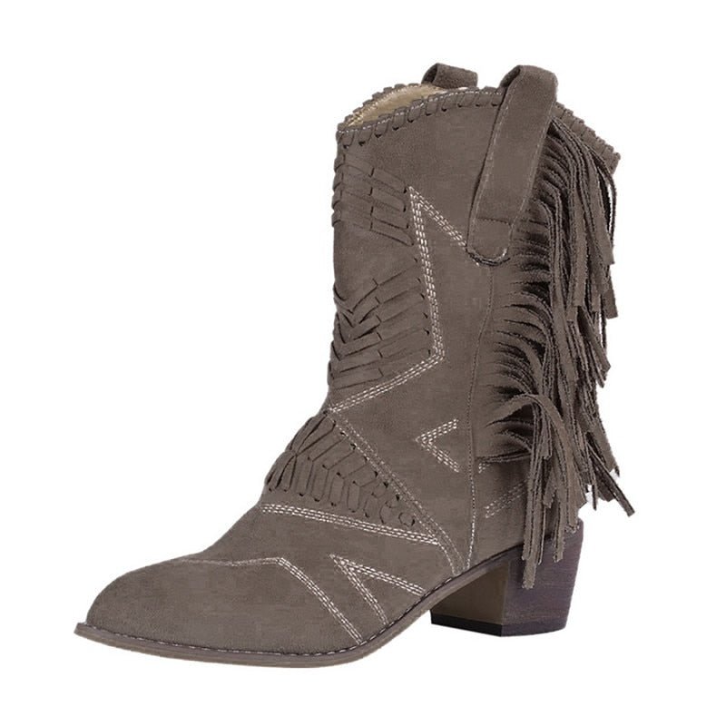 Pullino – Stylishe Cowboystiefeletten